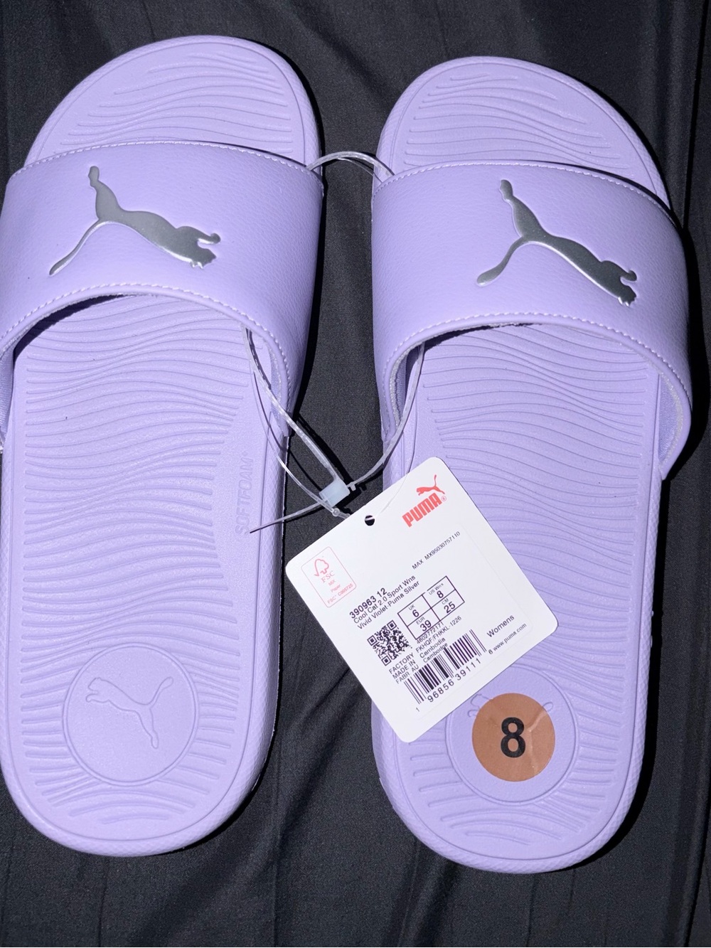 Puma women’s size 8 slides
